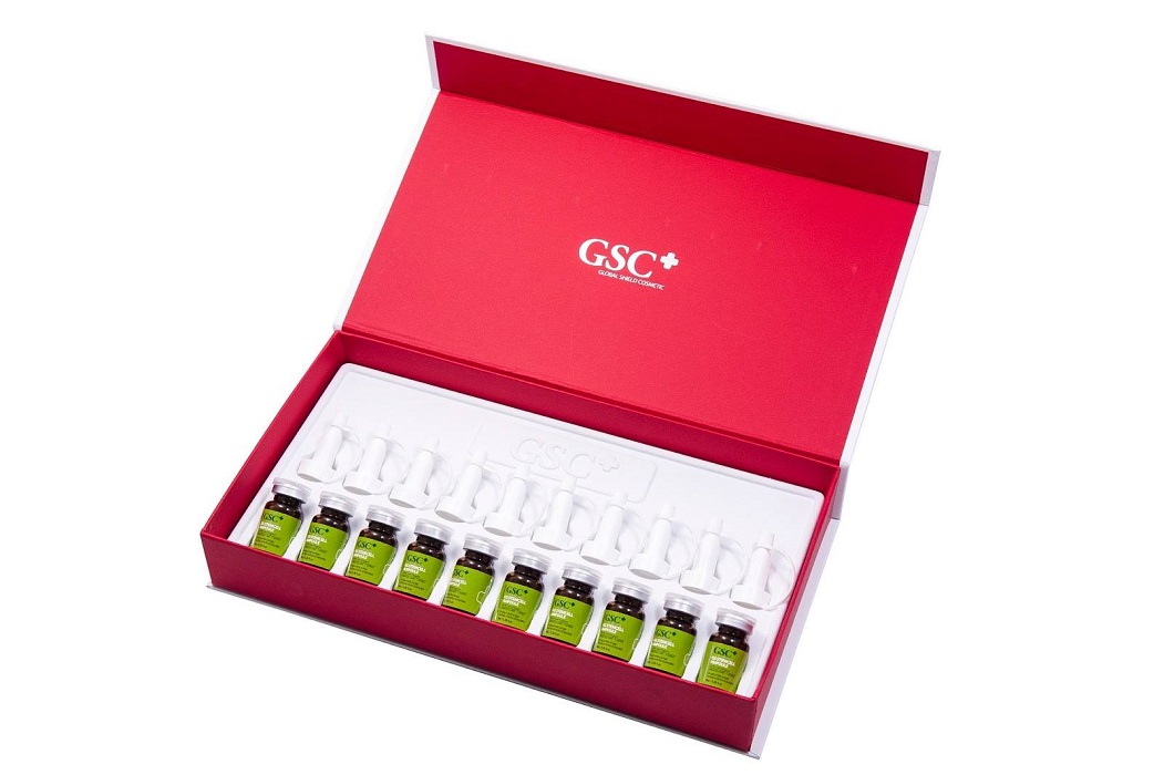 Tế Bào Gốc Trị Sẹo, Trẻ Hóa GSC GA Anti Ageing Ampoule - Phục hồi tổn thương da, làm sáng da