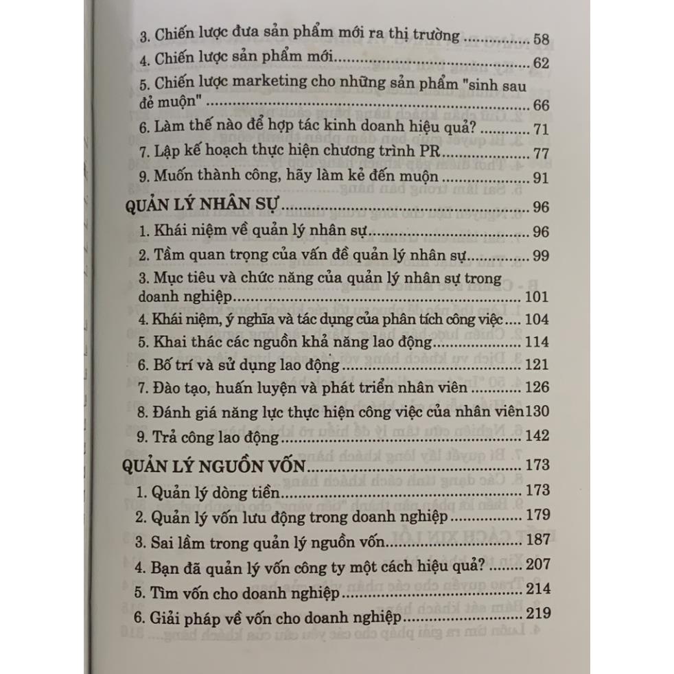 Cẩm nang điều hành doanh nghiệp vừa và nhỏ (14)