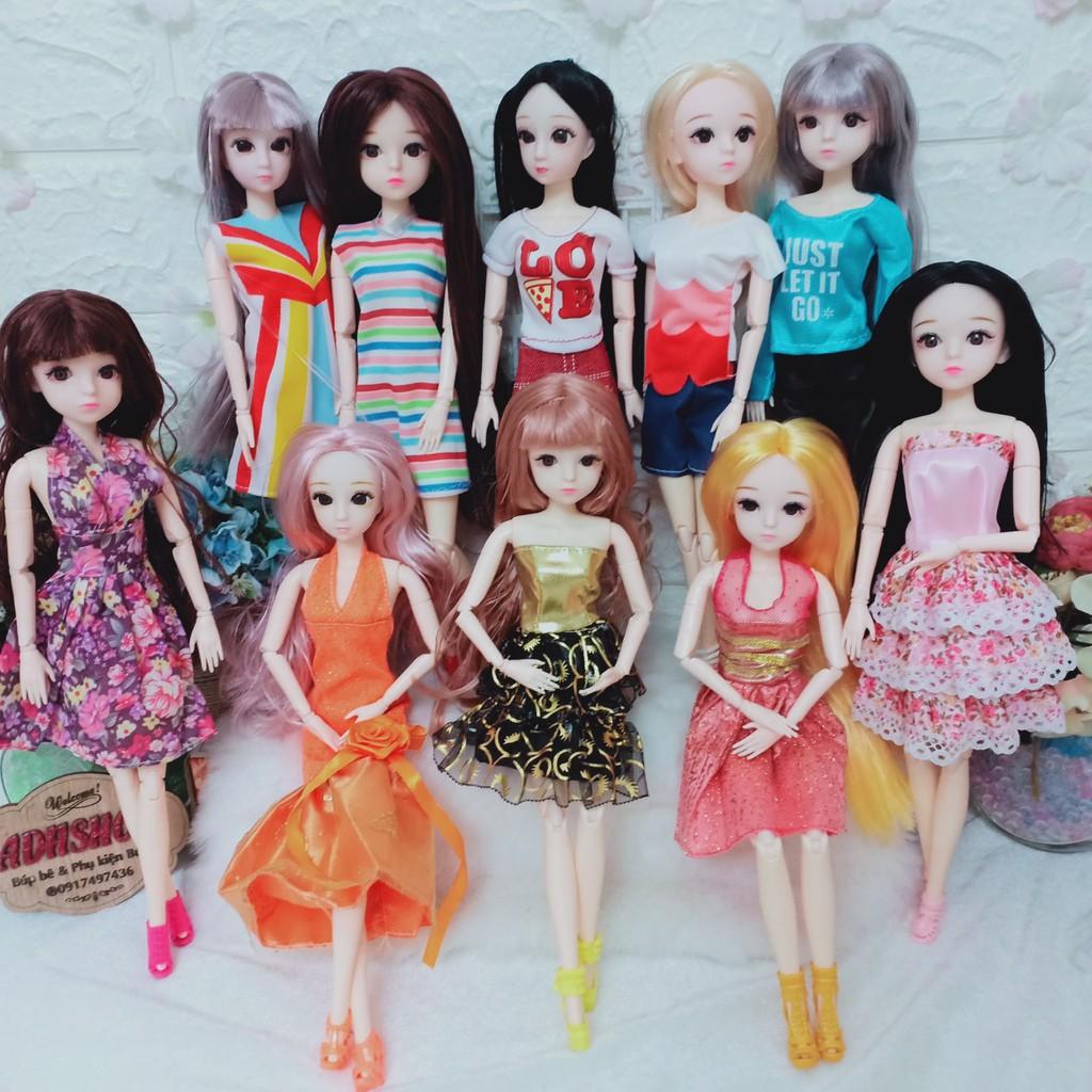 Set 5- 10 bộ quần áo cho búp bê 30cm Sunnydoll