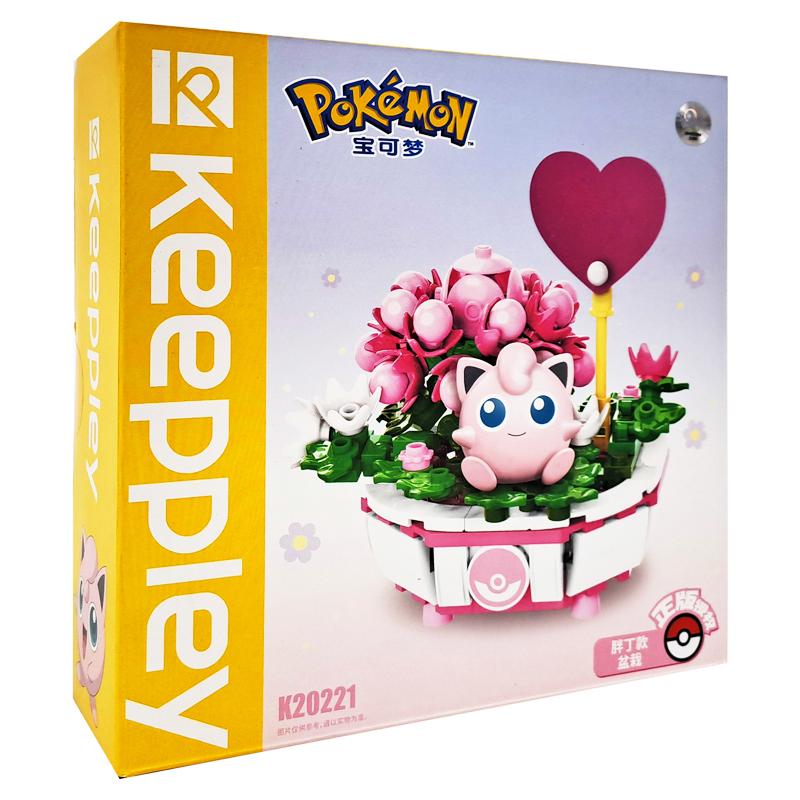 Đồ Chơi Lắp Ráp Mô Hình Bonsai Pokemon - Nhân Vật Jigglypuff - Keeppley K20221