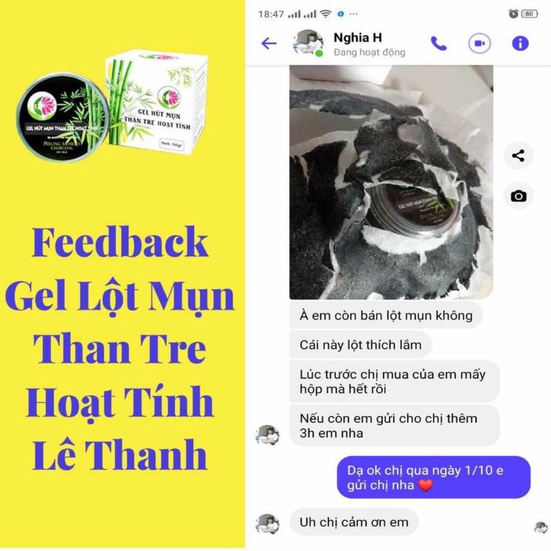 Gel Lột Mụn Than Tre