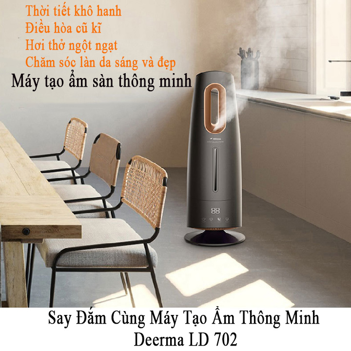 Máy tạo ẩm thiết kế sàn thông minh độc đáo quý ông - Hàng Chính Hãng