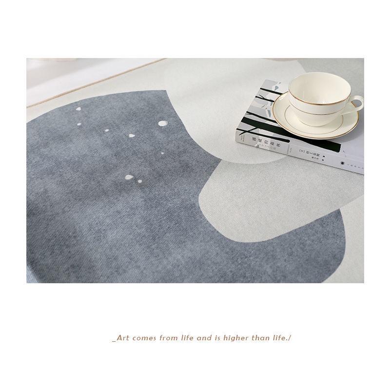 Thảm Lót Sàn Họa Tiết Trừu Tượng Phong Cách Bắc Âu Độc Đáo