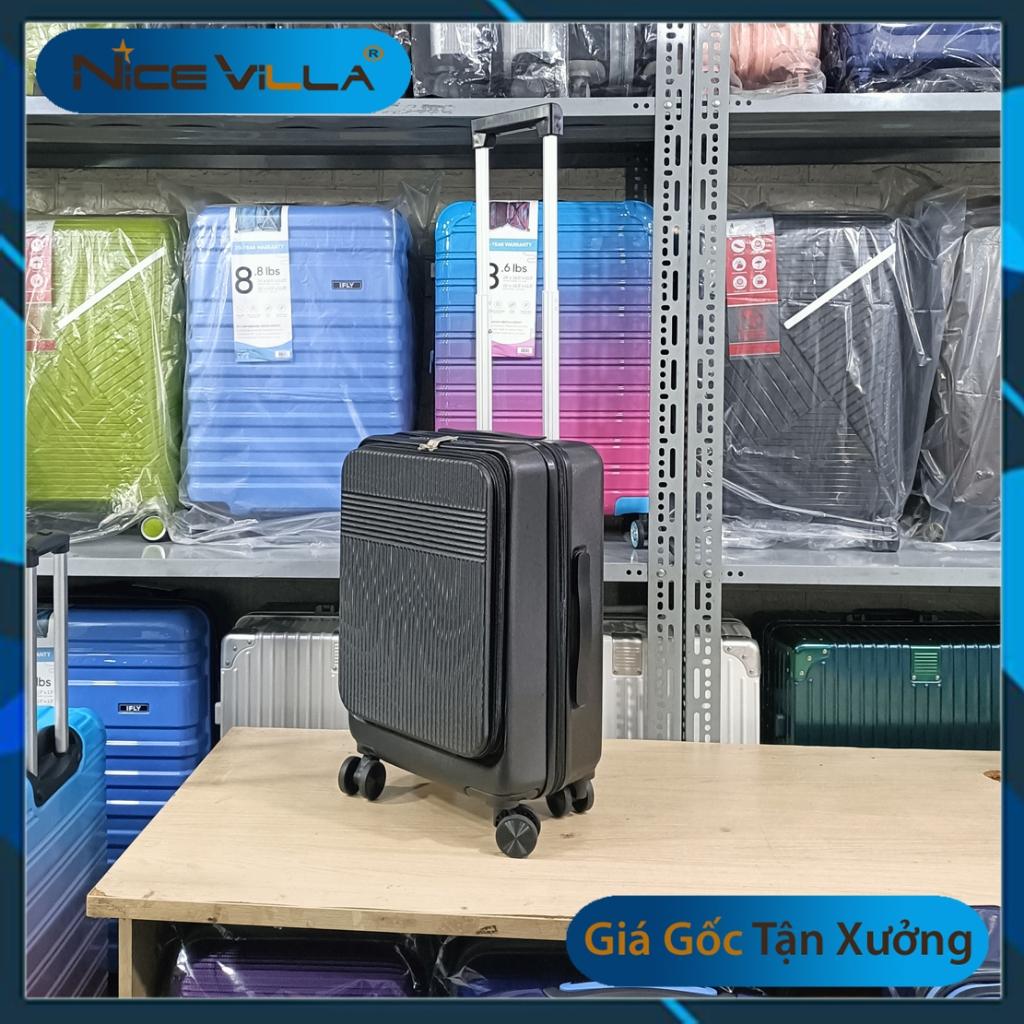 Vali Doanh Nhân Size 20inch NiceVilla Dây Kéo Mở Rộng