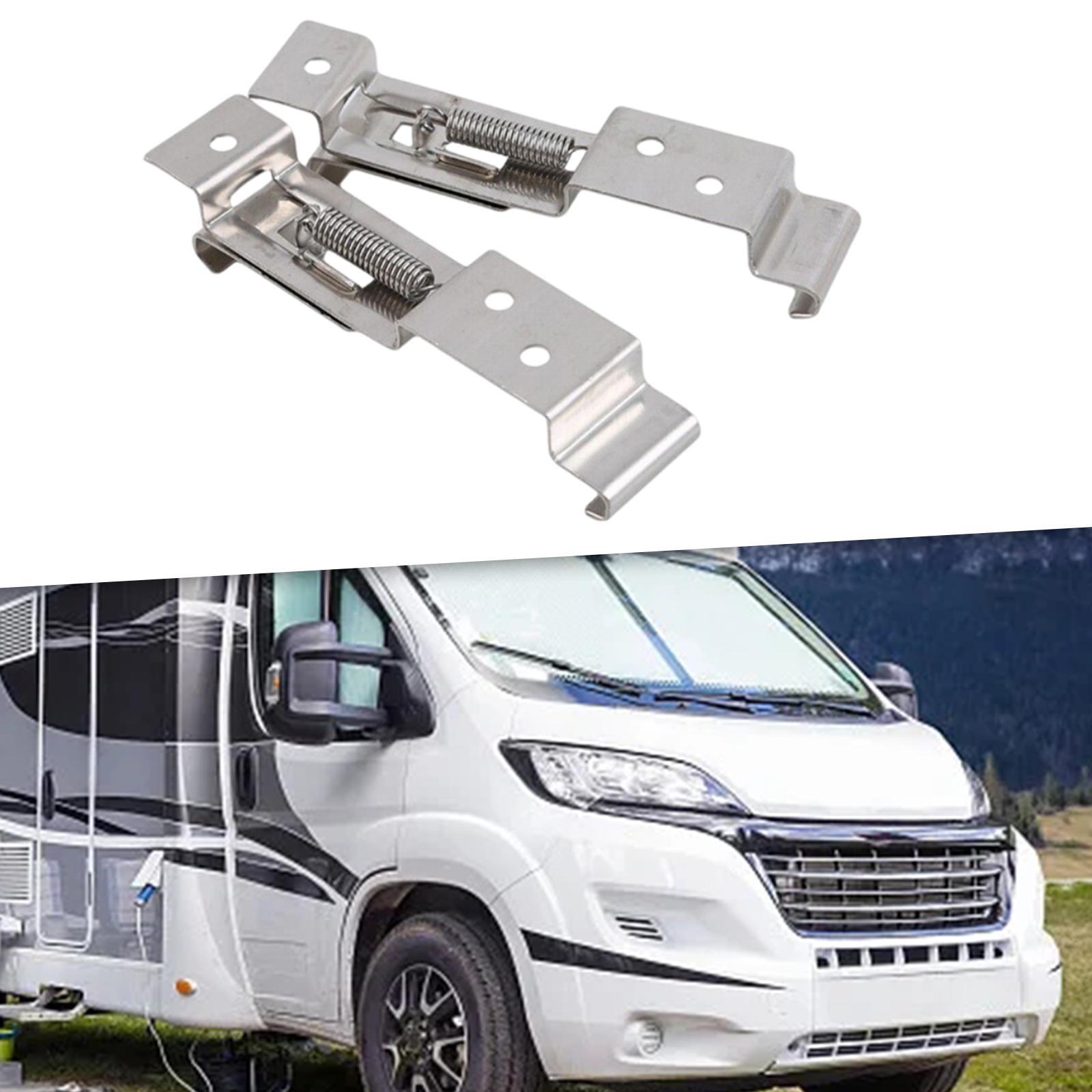2x Cars  Plate Cover  Number Plate Clips for RV Quality