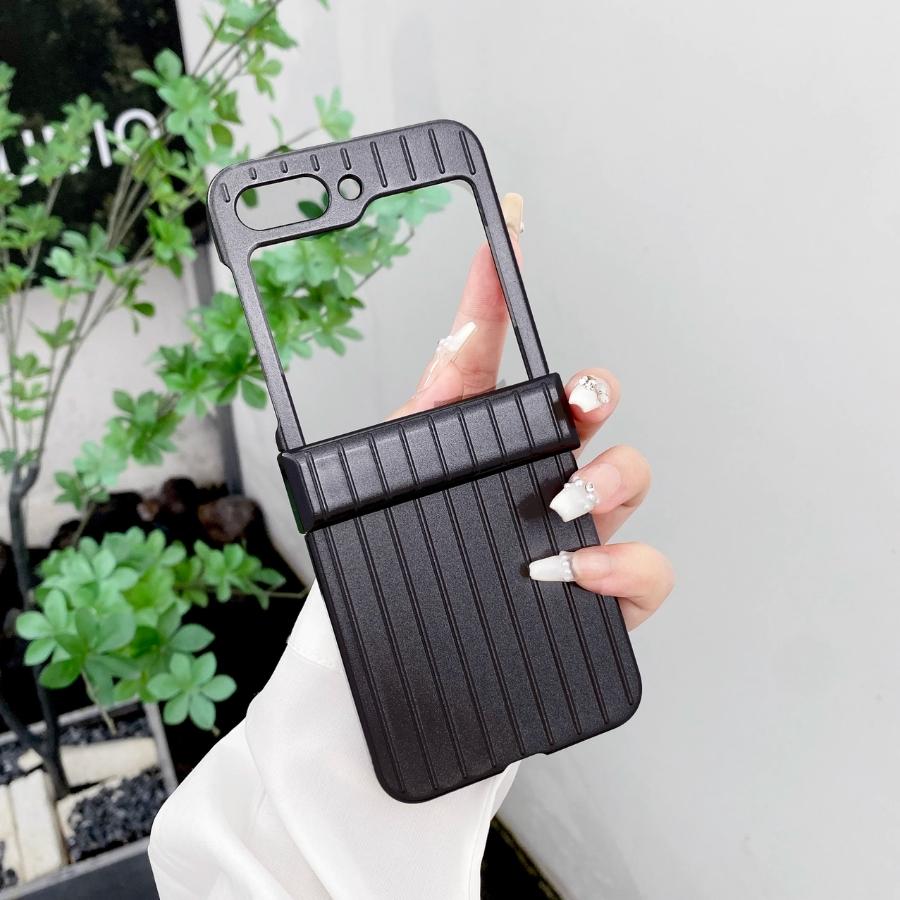 Ốp Lưng Sọc Vali Nhựa Cứng Cho Samsung Galaxy Z Flip 5 - BUM STORE GALAXY CASE