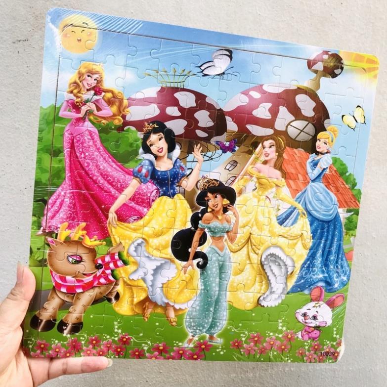 Đồ chơi tranh ghép hình gỗ puzzle - Bộ ghép hình - Tranh xếp hình