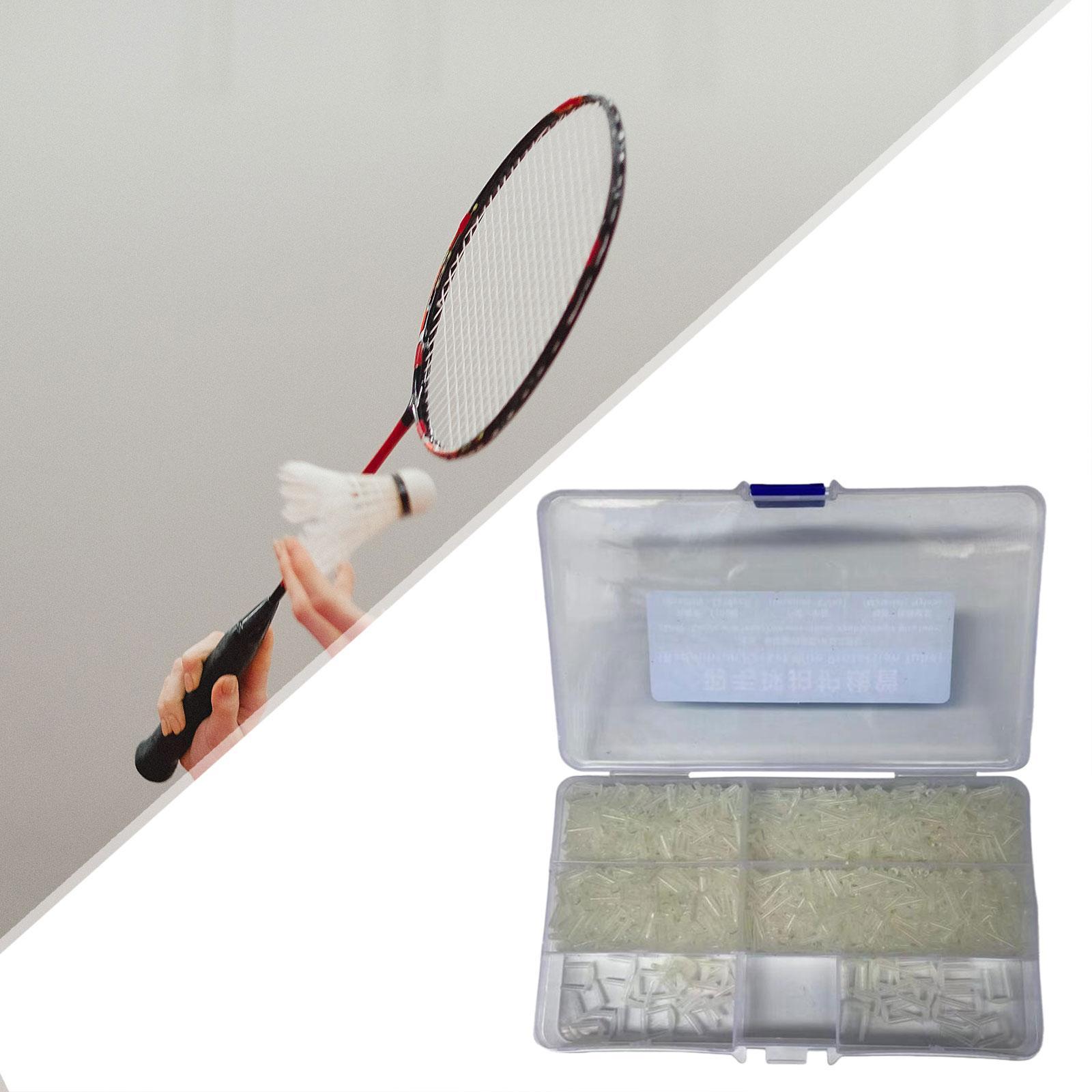 Badminton Racket Grommets String Protector Replacement Portable Nylon Protection Tube Maintenance Stringing Tools Badminton Racquet Eyelets