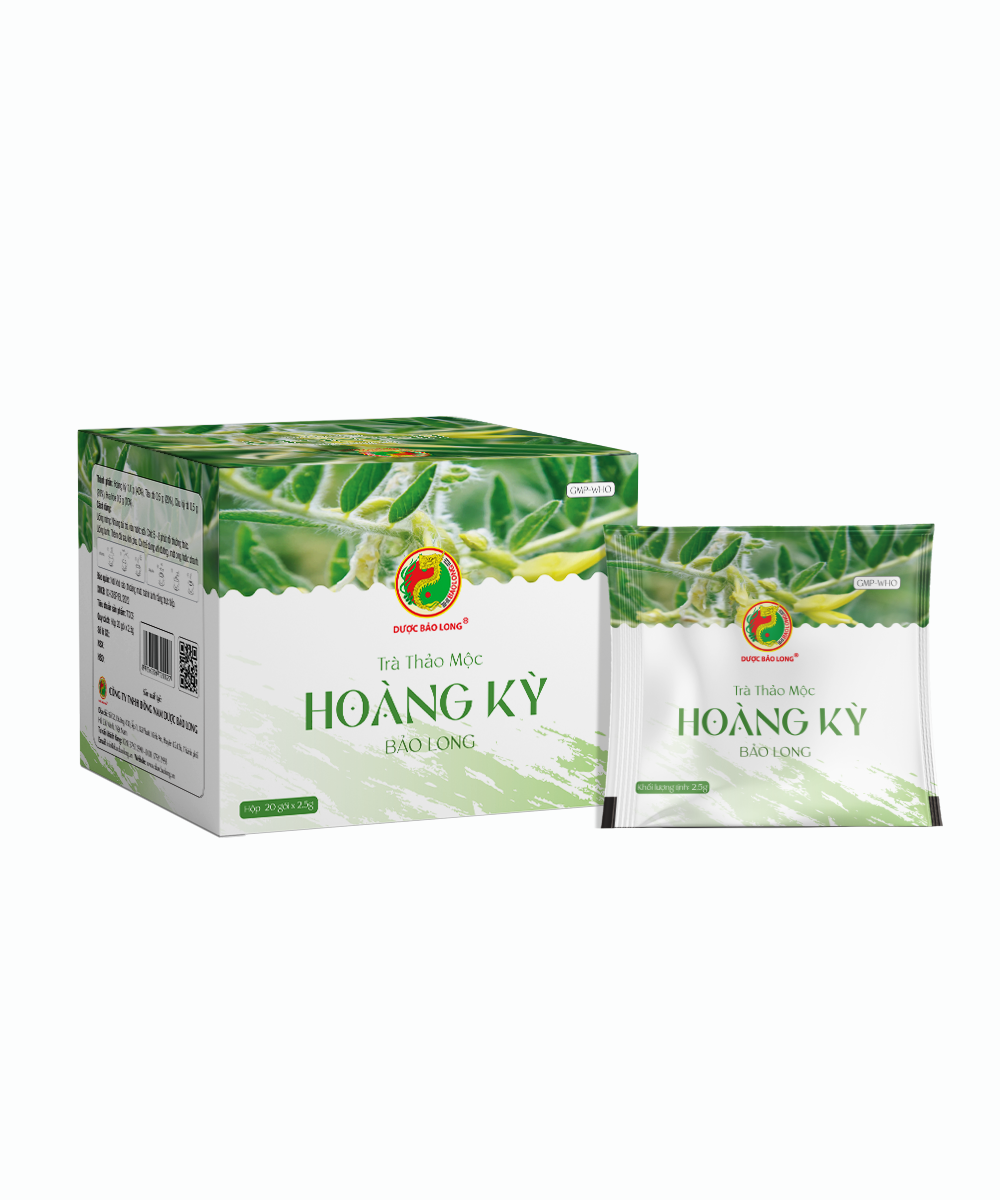 Trà Thảo Mộc Hoàng Kỳ - Bảo Long - Hàng Chính Hãng
