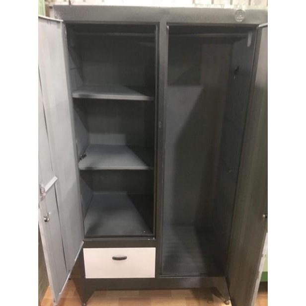 Tủ sắt ngang 0.9m cao 1m6 sài gòn