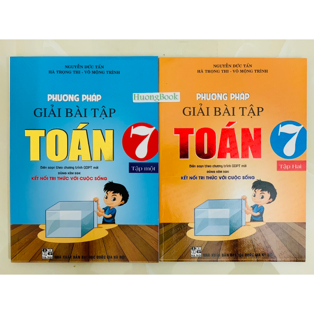 Sách - Combo Phương Pháp Giải Bài Tập Toán 7 - Tập 1 + 2 -  - HA