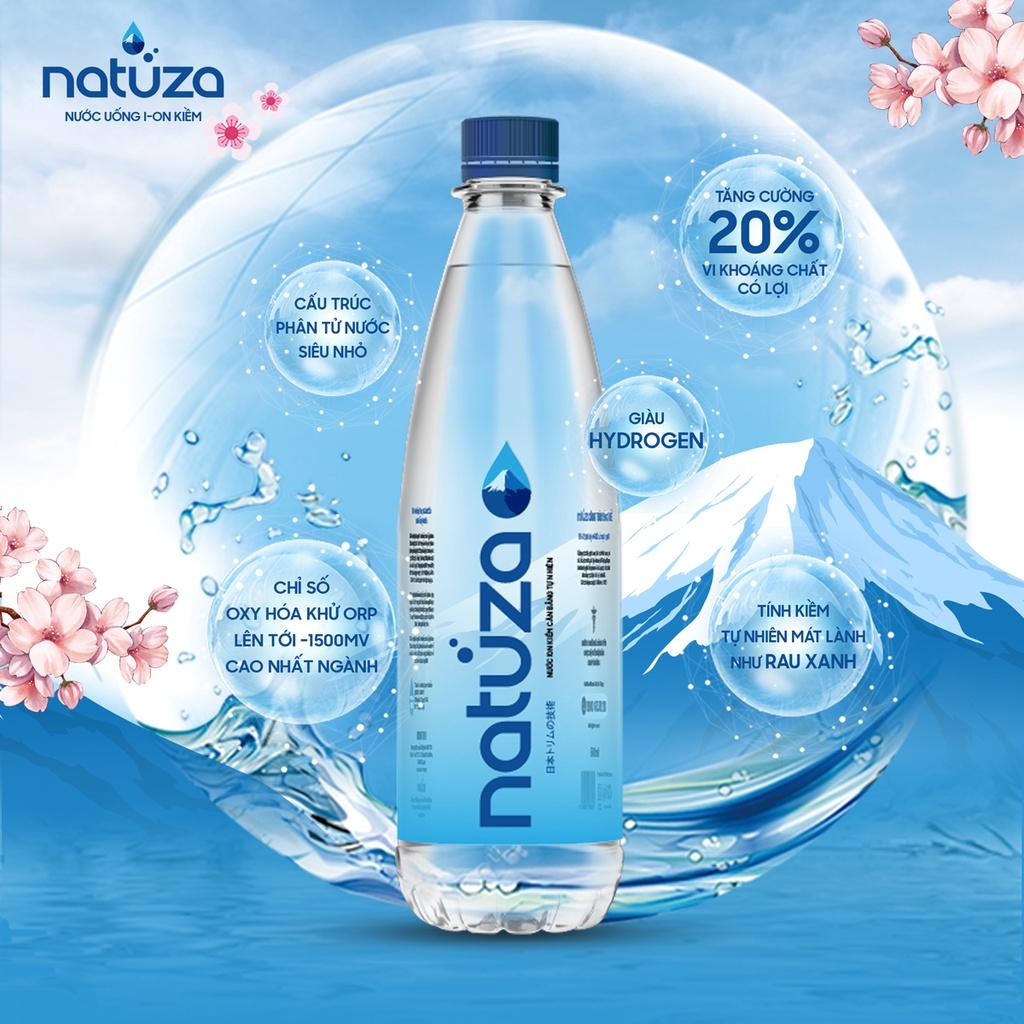 Nước uống ion kiềm cân bằng tự nhiên Natuza pH 8,5