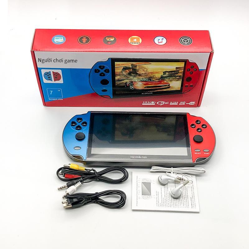 Giao hàng nhanh Tengyi sản phẩm mới X12 PLUS 7 inch màn hình lớn PSP máy chơi game cầm tay nâng cấp GBA NES arcade cầm tay retro