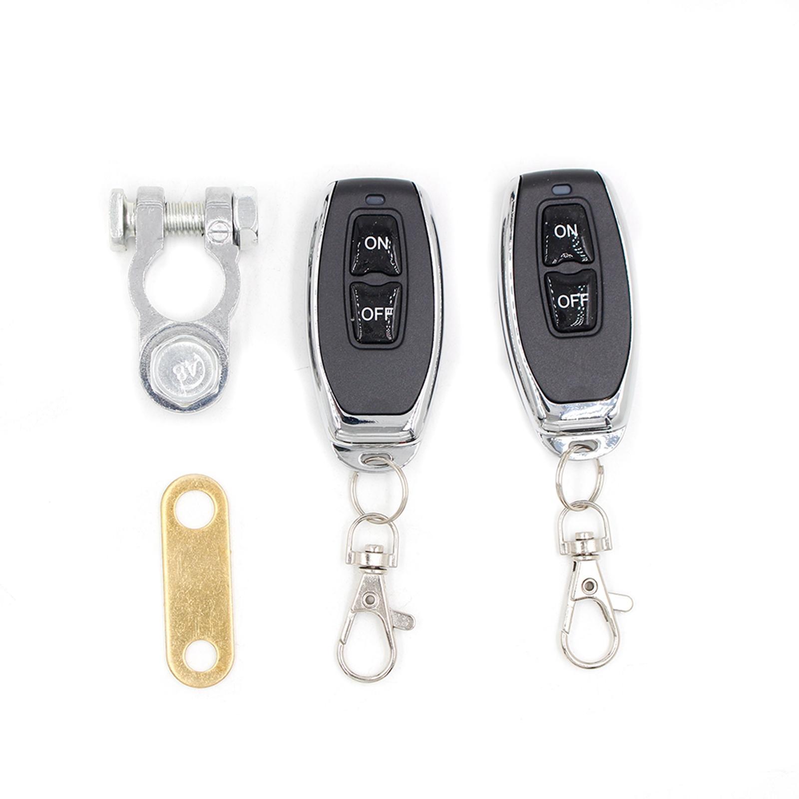 Car Battery Disconnect Switch Master Switches for Truck 1x Remote Control