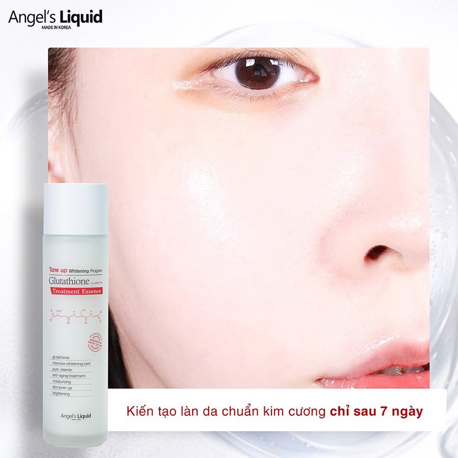 Nước Thần Dưỡng Trắng Angel's Liquid Glutathione + Niacinamide 7Day Whitening Program 700V Essence