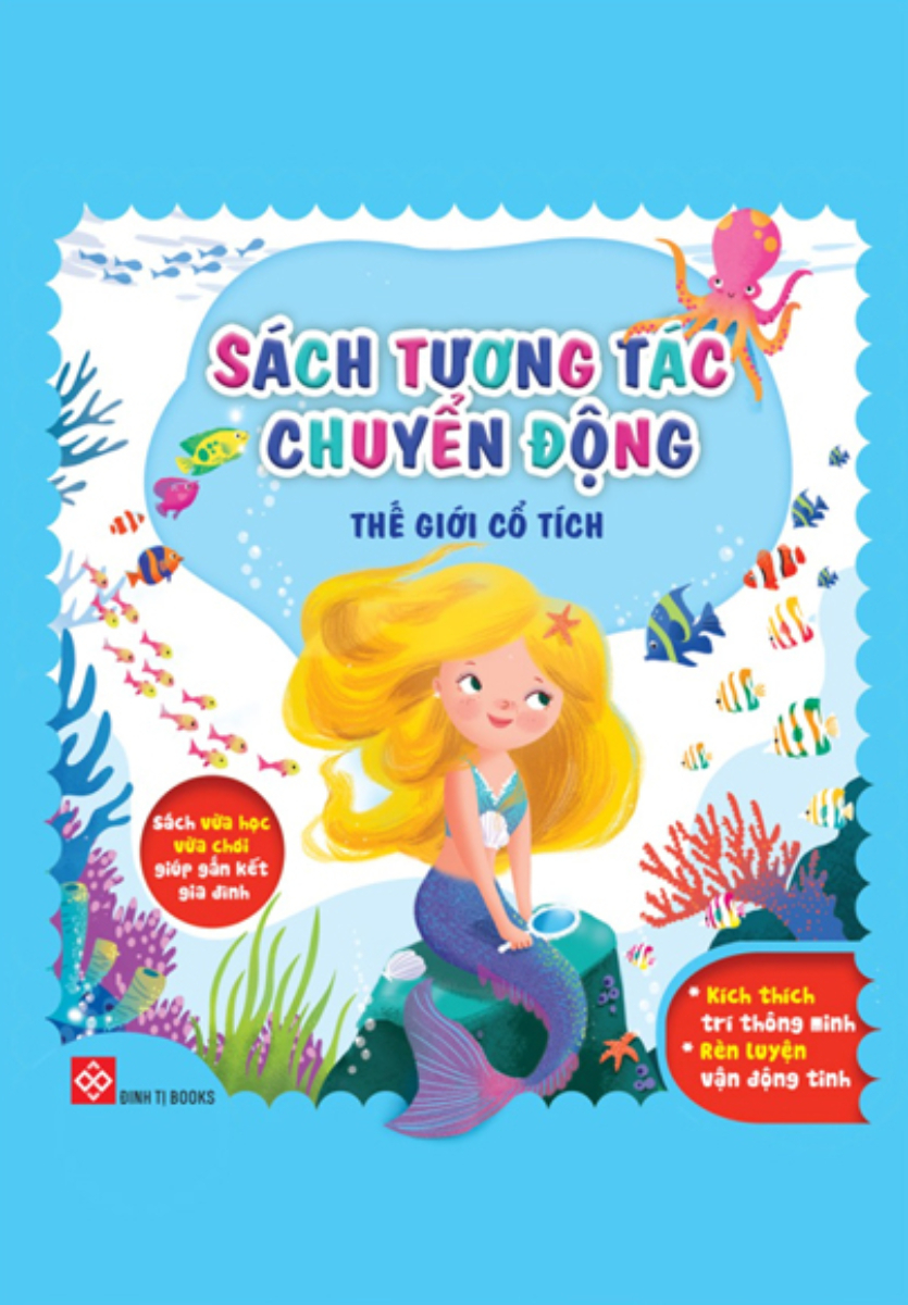 Hộp 1 (3 tập) - Sách Tương Tác Chuyển Động - Thế Giới Cổ Tích_DTI