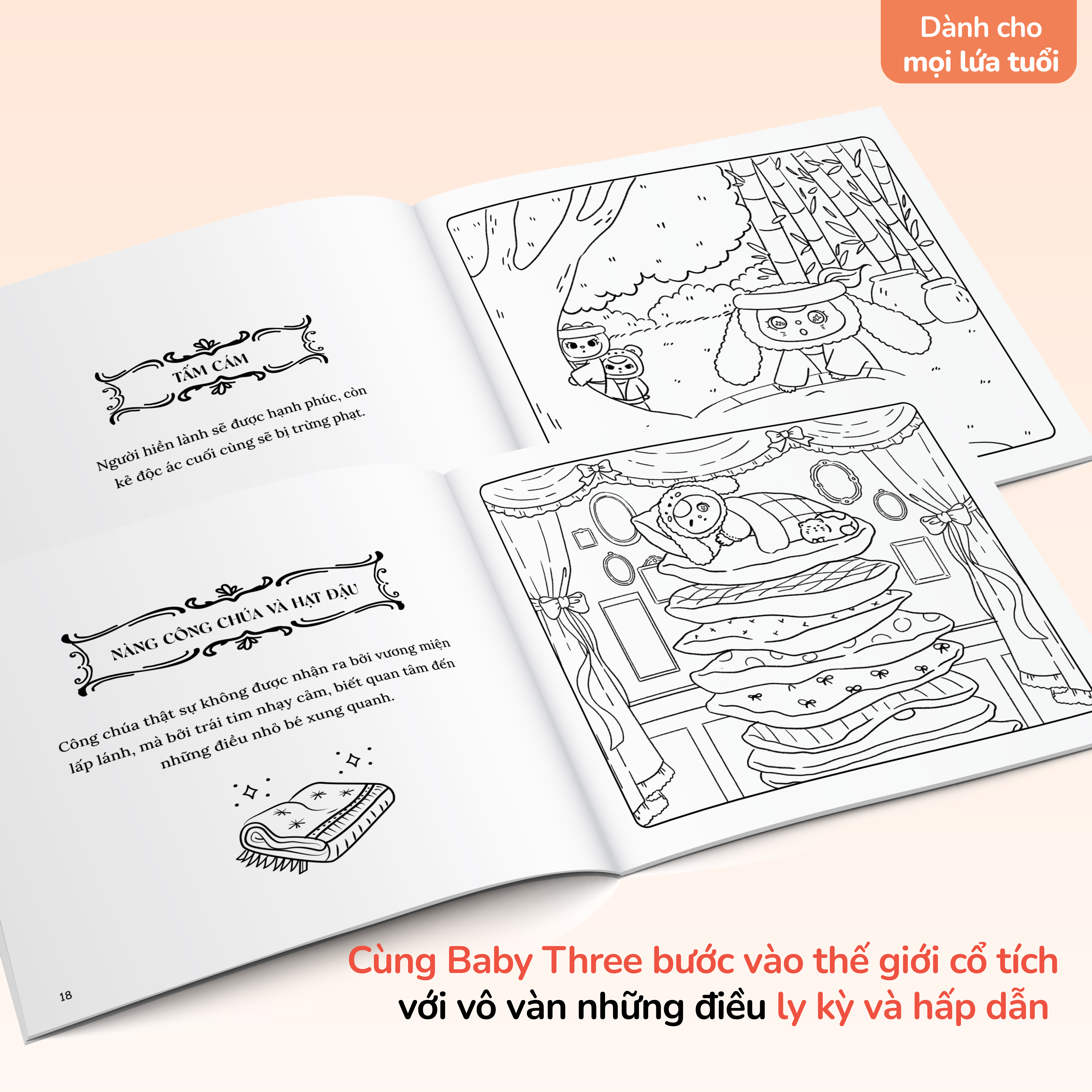 Sách - Baby Three Trong Thế Giới Cổ Tích