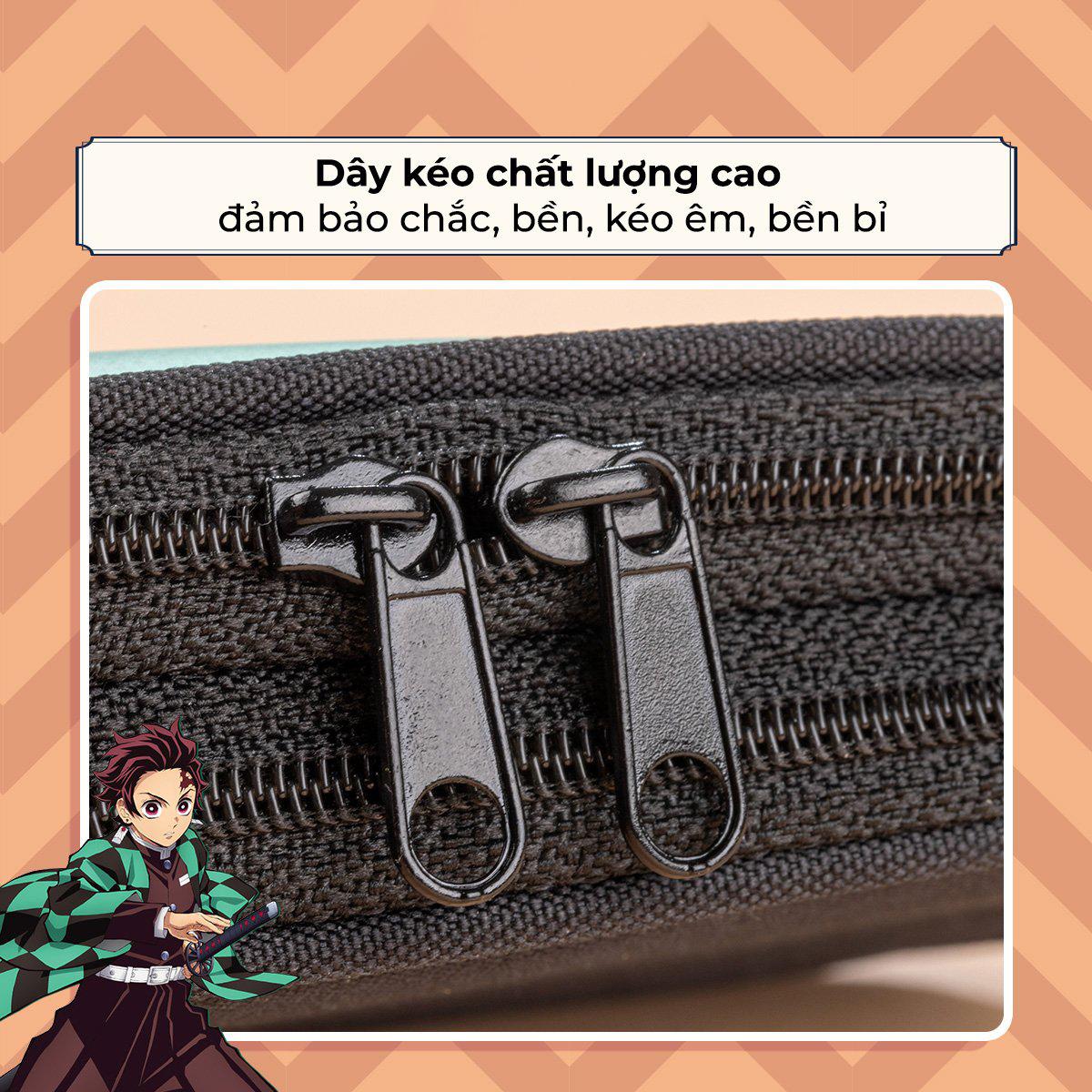 Bóp Viết Vải Nhân Vật Kamado Nezuko - Thiên Long PCA-022/DS - Màu Hồng