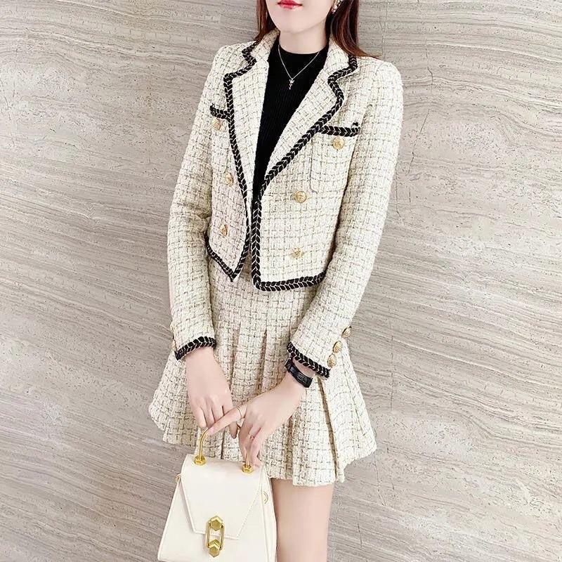 Set đồ nữ Áo blazer + chân váy phong cách hàn quốc mẫu mới chất đẹp mã RB03