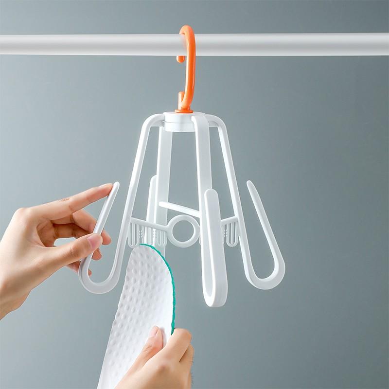 Móc Treo Phơi Giày Dép Xoay 180 Độ Loại Mới Hàng Xịn Dày Dặn