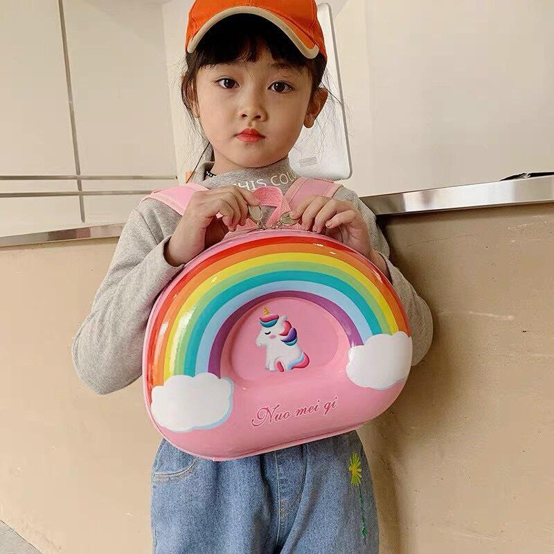 Ba Lô Cho Bé Trai Bé Gái Mầm Non Mẫu Giáo 2-5 Tuổi HÌNH HẠT ĐẬU BLT14