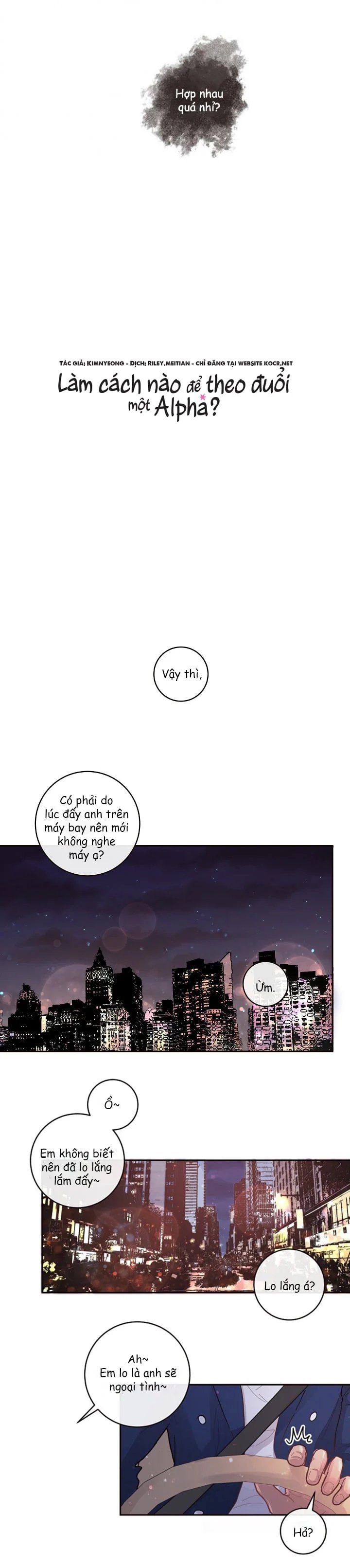 làm cách nào để theo đuổi một alpha? chapter 31 9