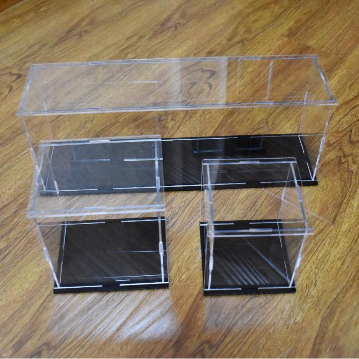 Hộp mica lắp ghép trưng bày mô hình chống bụi bẩn