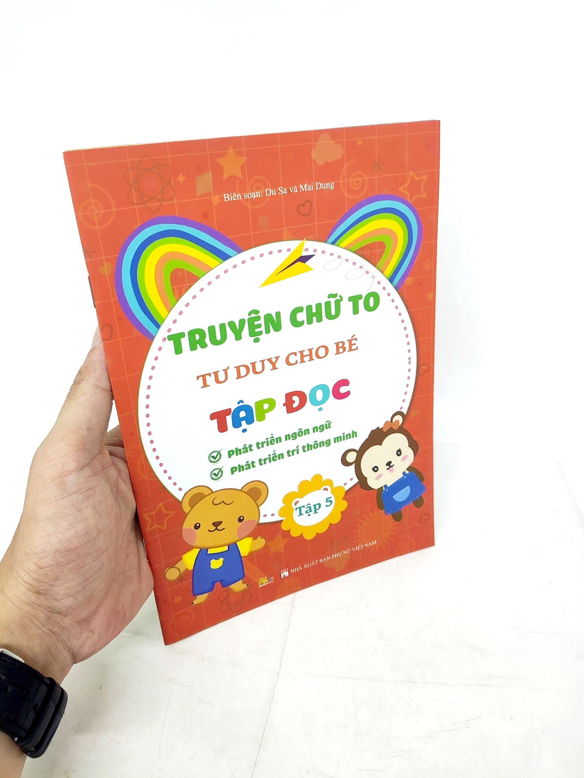 Truyện Chữ To Tư Duy Cho Bé Tập Đọc - Tập 5