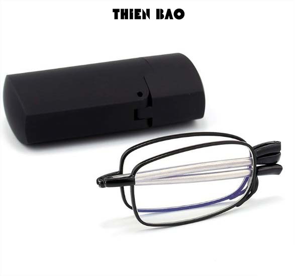 Kính lão thị, viễn thị, kính đọc sách Nam nữ bỏ túi siêu gọn KVN44, tròng Nhật chuẩn độ sáng và rõ cao cấp loại I