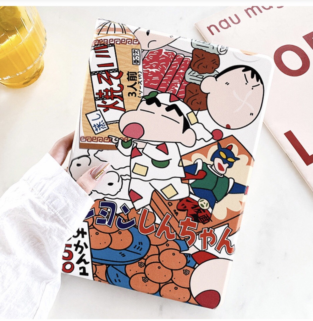 Bao da dành cho ipad 2017/2018/Gen 5/6/Air 1/2 dễ thương