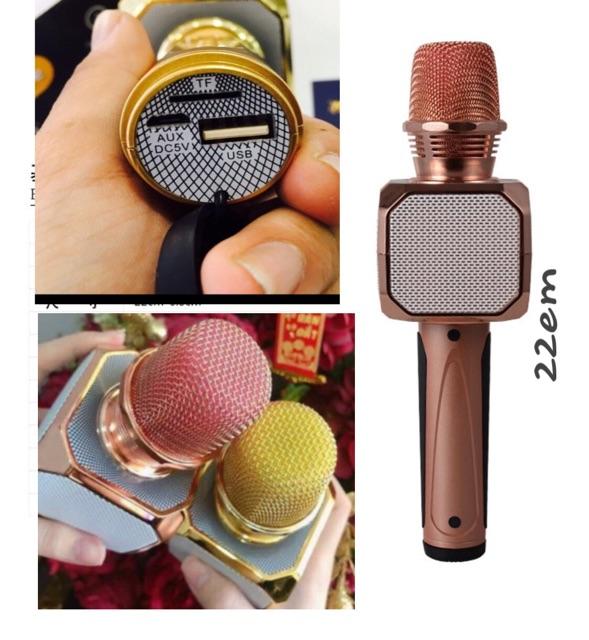 MICRO HÁT KARAOKE BLUETOOTH SD_10