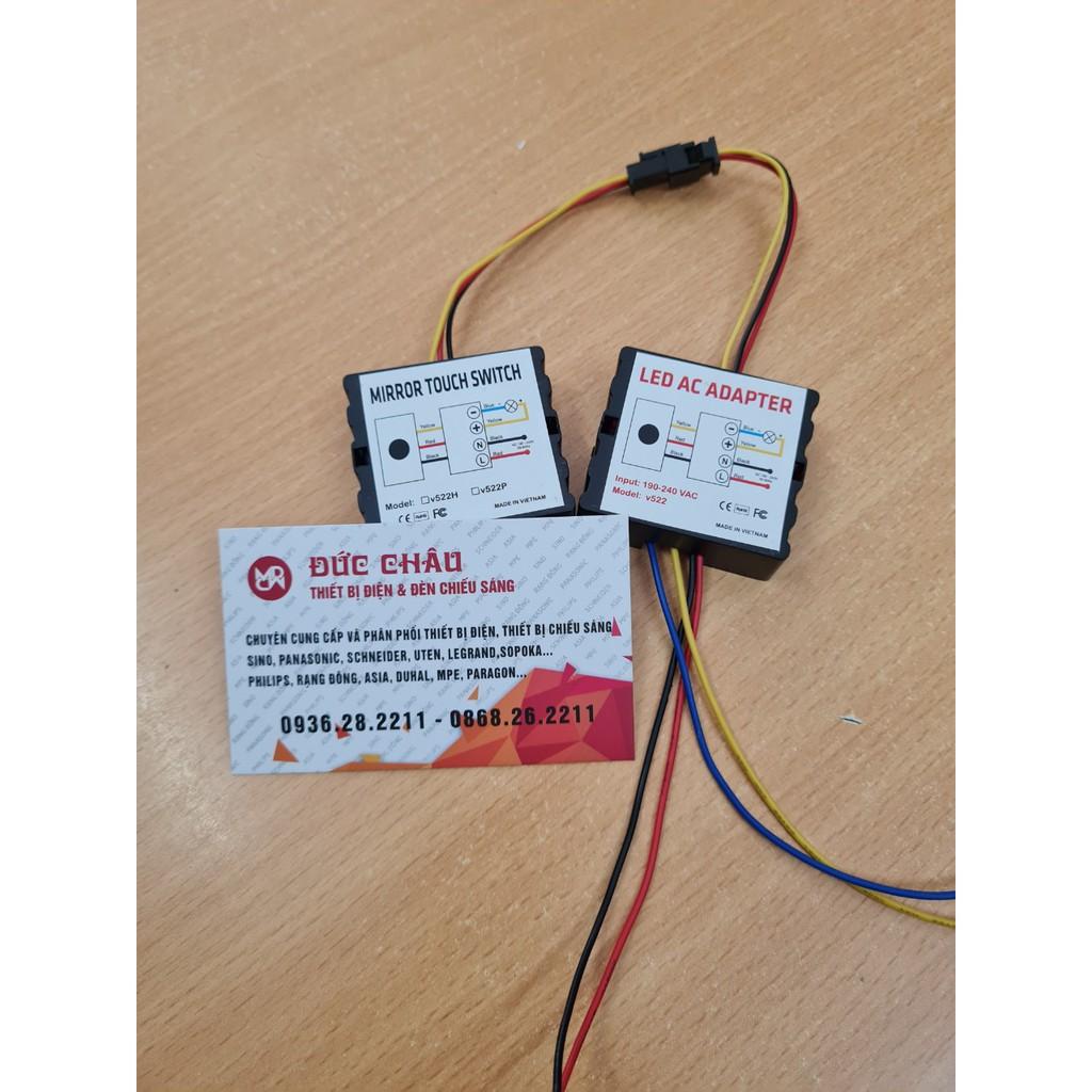 Cảm biến gương led 12V-DC và 220V-AC dùng cho gương led