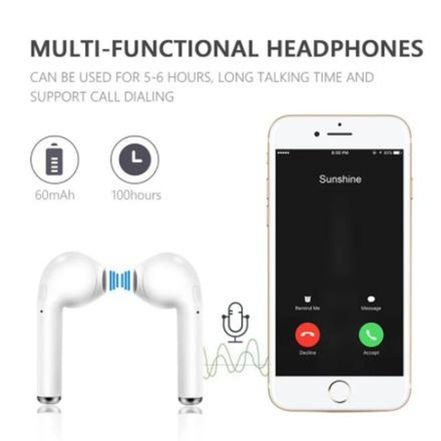 Tai nghe không dây Fone I7 Kèm Hộp Sạc