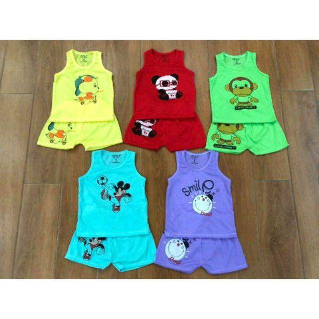 SET 5 BỘ BA LỖ COTTON CHO BÉ