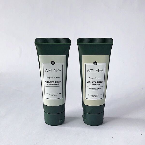 Bộ gội xả Weilaiya tem trắng tinh chất gừng giúp ngăn ngừa rụng và kích mọc tóc 650ml