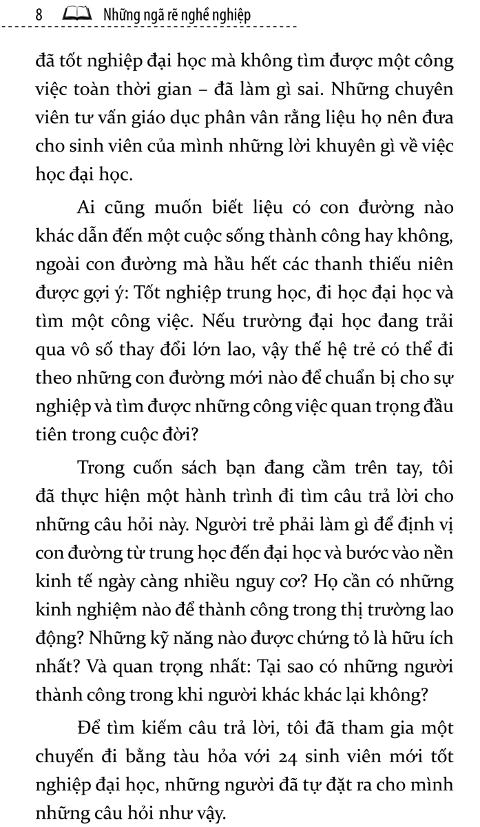 Những Ngã Rẽ Nghề Nghiệp _AL