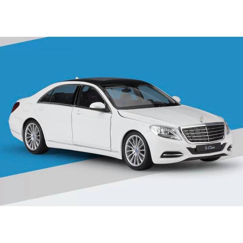 MÔ HÌNH XE KIM LOẠI CAO CẤP - Mercedes Benz S-Class S500 1:24