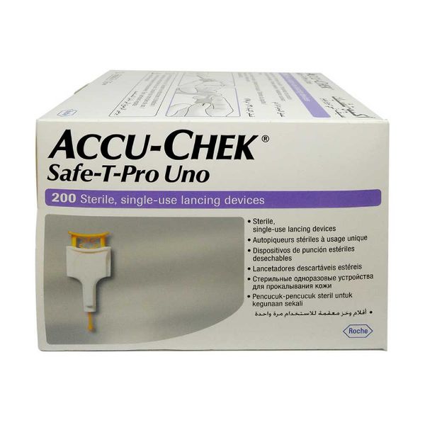 HỘP 200 CÂY KIM CHÍCH MÁU TIỂU ĐƯỜNG ACCU-CHEK, KHÔNG CẦN SỬ DỤNG BÚT CHÍCH