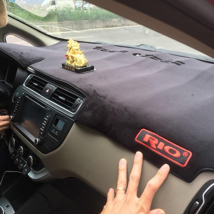 THẢM CHỐNG NẮNG TAPLO LÔNG CỪU CAO CẤP THEO XE KIA RIO