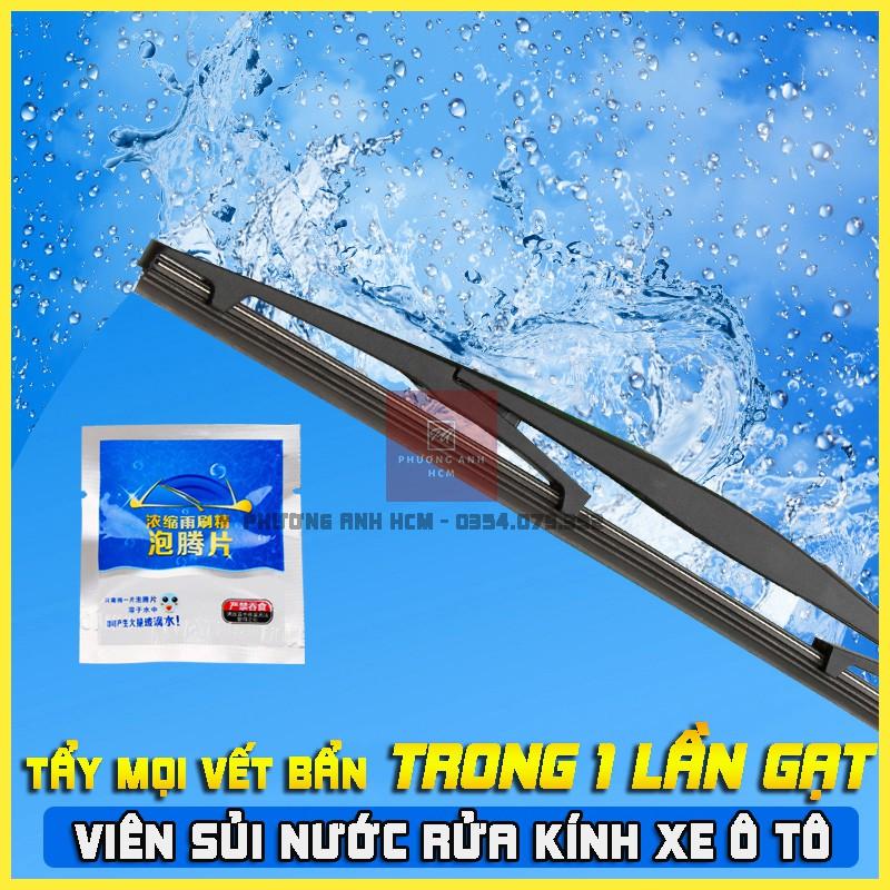 Viên Sủi Rửa Kính Xe Ô Tô, Xe Hơi Siêu Sạch (1 Viên)