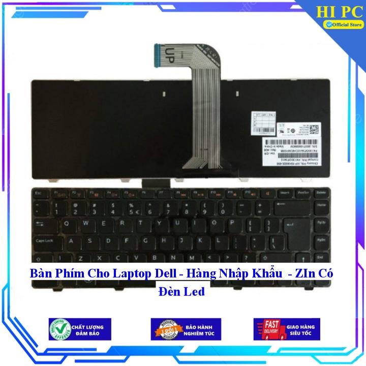 Bàn Phím Cho Laptop Dell - Có Đèn Led - Hàng Nhập Khẩu