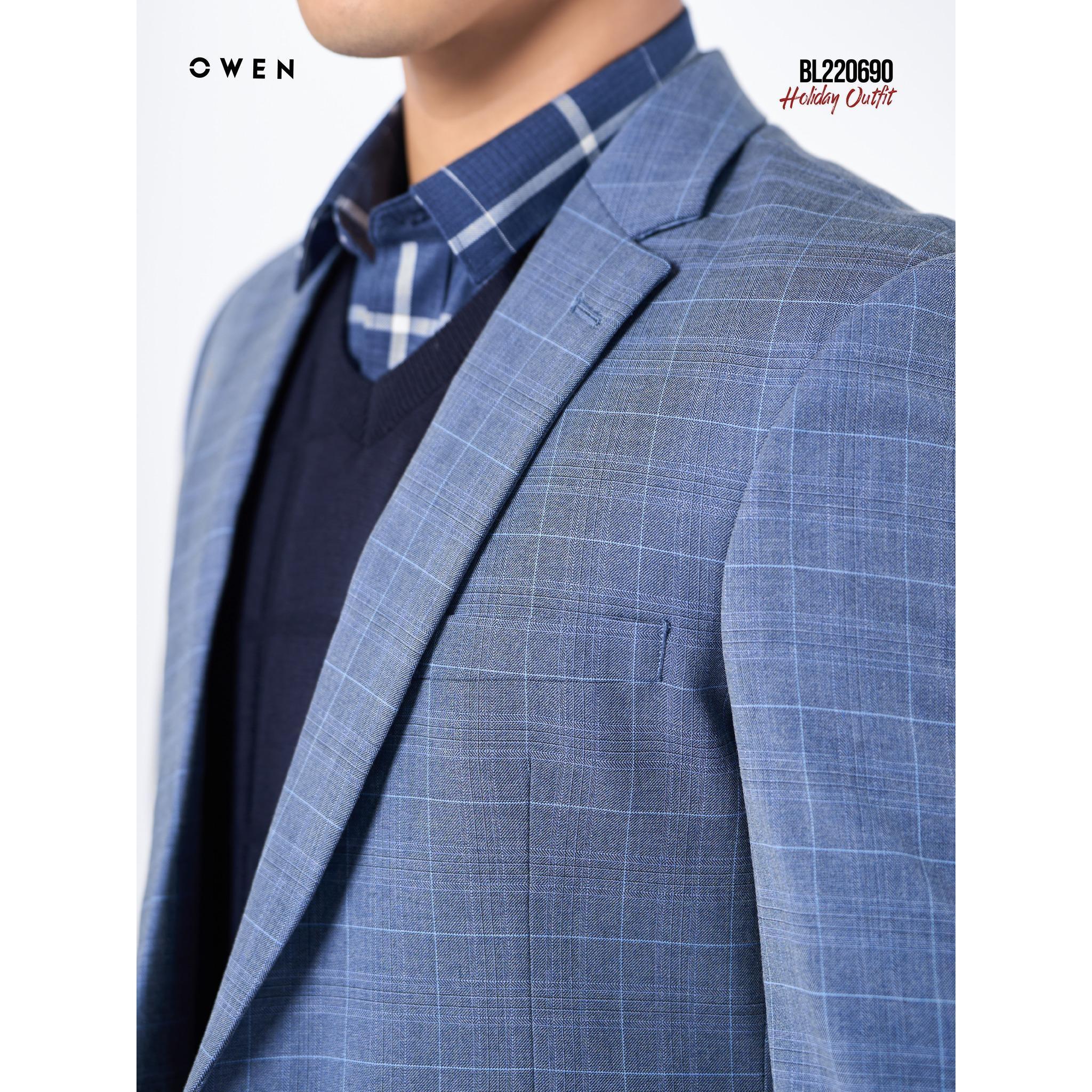 Áo Blazer OWEN nam công sở dáng REGULAR mã BL220690