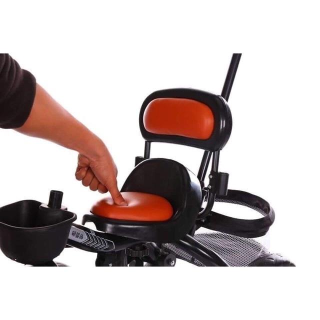 Xe đẩy kiêm xe đạp 3 bánh có mái che dòng SYD - 310 Cao Cấp cho trẻ từ 6 đến 60 tháng