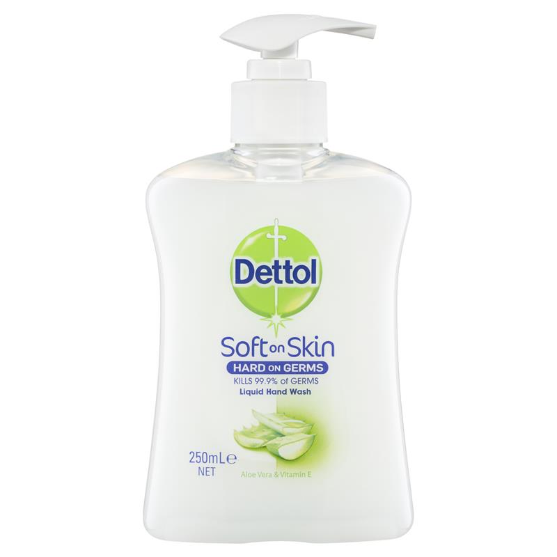 Nước rửa tay diệt khuẩn Dettol Hand Wash dưỡng da 250ml - QuaTangMe Extaste