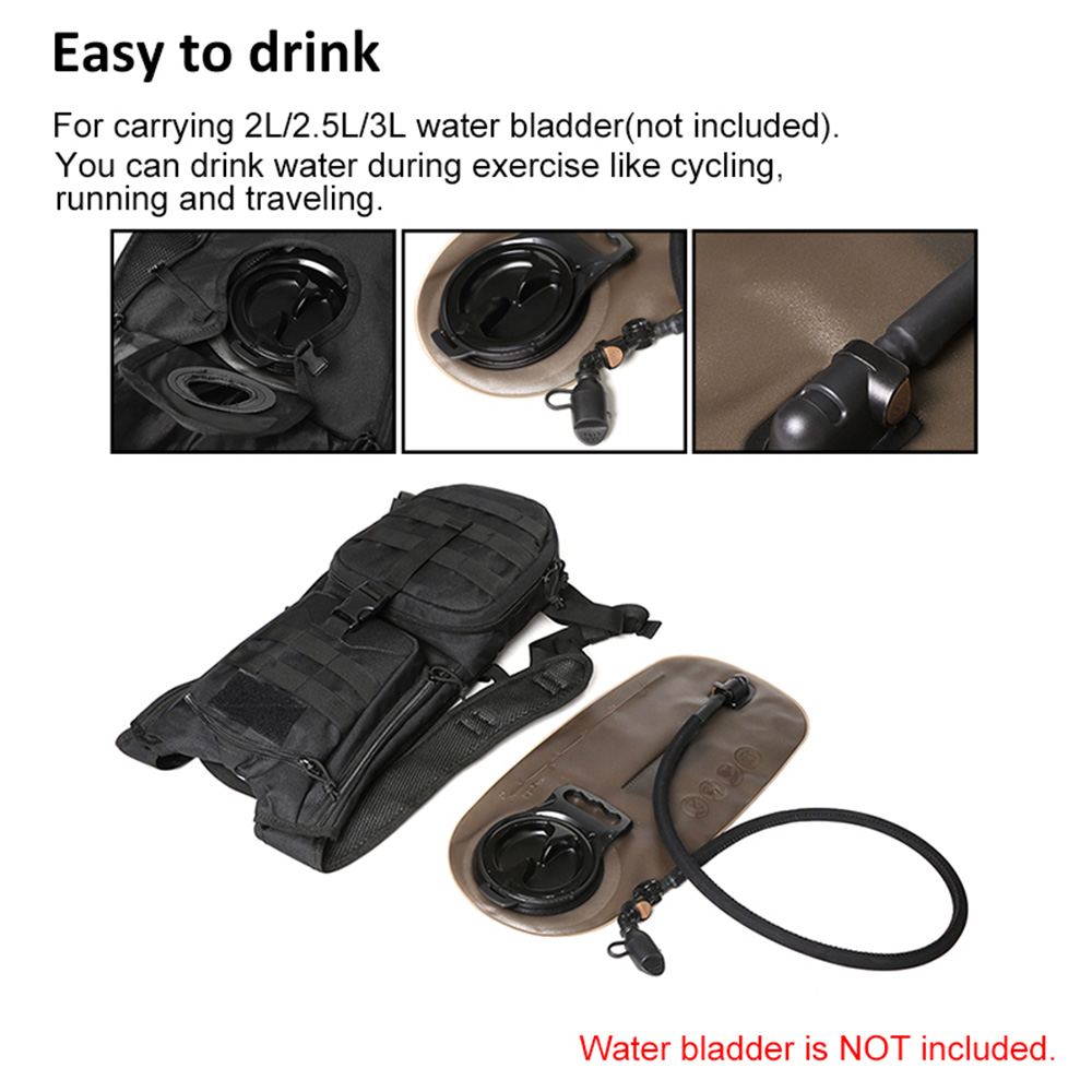 Túi Molle TPU Không Thấm Nước Để Đi Xe Đạp Đi Bộ Đường Dài Leo Núi