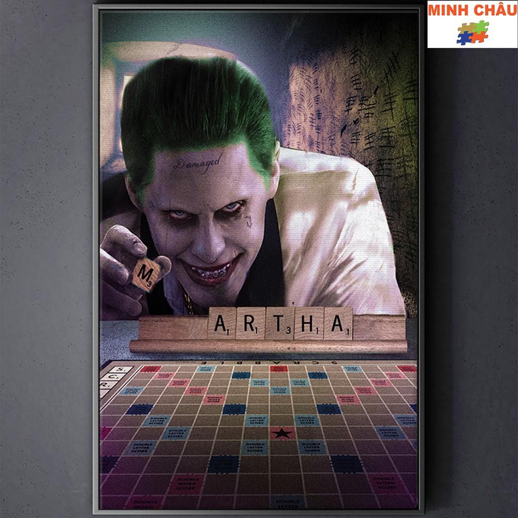 Tranh Canvas | Tranh treo tường trang trí SIÊU ANH HÙNG - THE JOKER 2