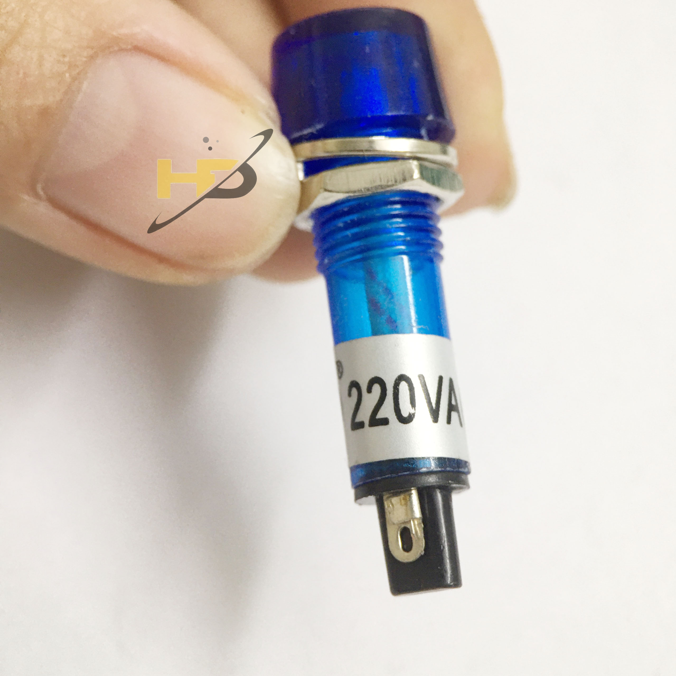 Led Đèn Báo 10mm Tín Hiệu Đèn AC 220V Màu Xanh Dương