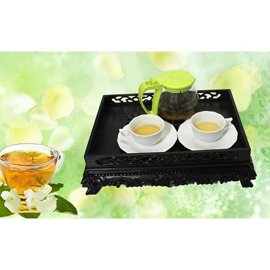 Ấm Pha Trà Thủy Tinh Có Lưới Lọc