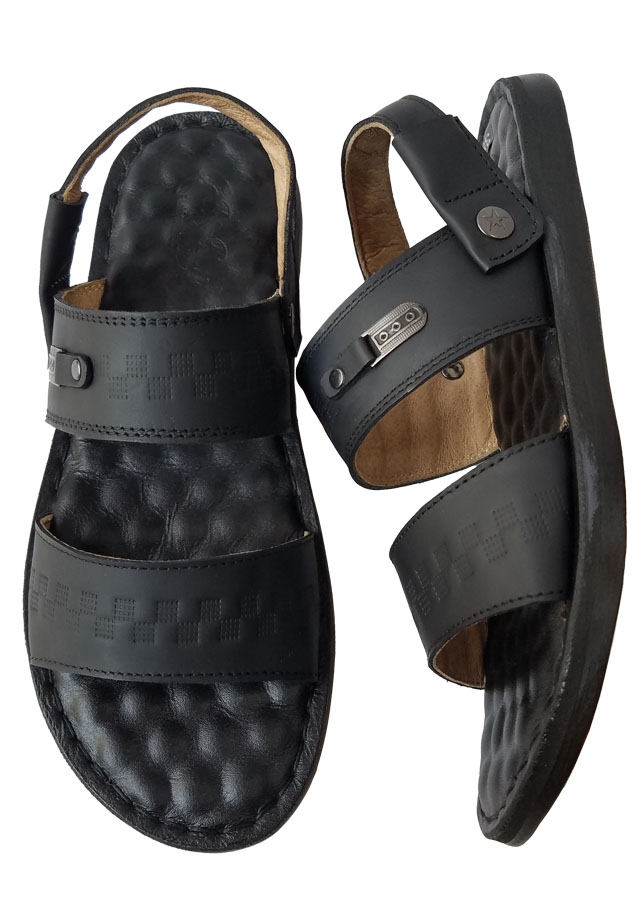 GIày Sandal Nam Da Bò BIGGBEN Cao Cấp SD116