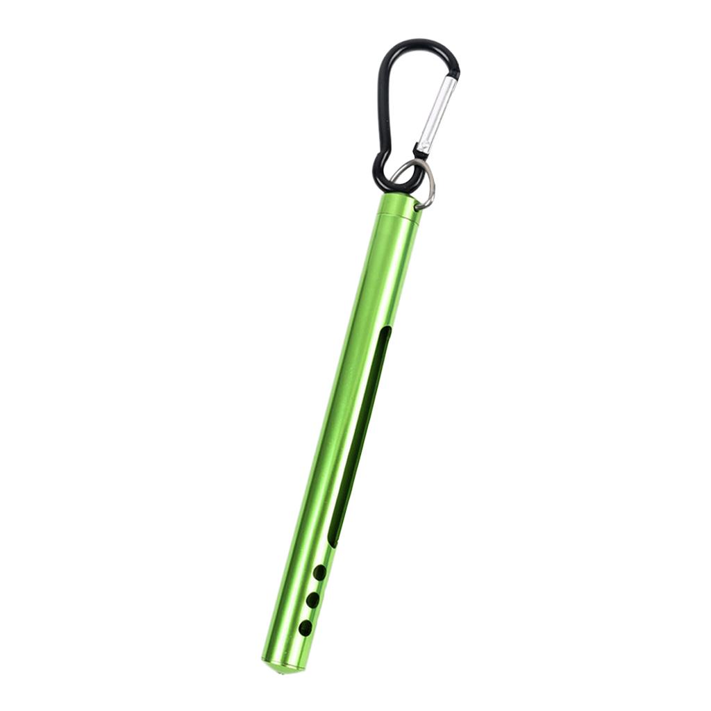 Metal Glass Fly Fishing Thermometer Stream Water Thermometer Black